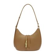 Furla Ökenläder Axelväska Beige, Dam