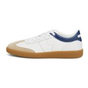 Boggi Milano Tumbled läder sneakers White, Herr