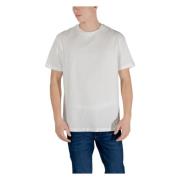 Armani Exchange Kortärmad bomullst-shirt vår/sommarkollektion White, H...