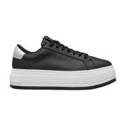 Calvin Klein Casual Sneakers för vardagsbruk Black, Dam