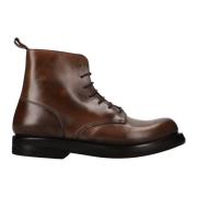 Premiata 32201A Caidan ankelboots i kalvskinn Brown, Herr