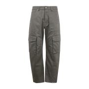 Golden Goose Cargo Pant Blandad Bomullstyg Green, Herr