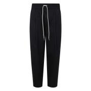 Drole de Monsieur Cropped Byxor Black, Herr