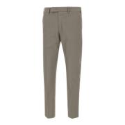 PT Torino Slim Fit Grå Byxor, Edge Collection Gray, Herr