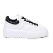 Hogan Vita Lädersneakers med Minnesskum White, Dam