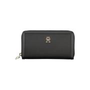 Tommy Hilfiger Elegant svart plnbok med flera fack Black, Dam