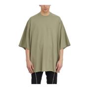 Rick Owens Celadon T-shirt, stilren modell Green, Herr