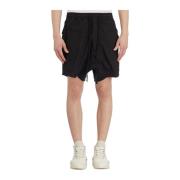 Thom Krom Lågskritt bomull Bermuda shorts Black, Herr