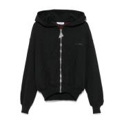 The Attico Stiliga Sweaters Kollektion Black, Dam