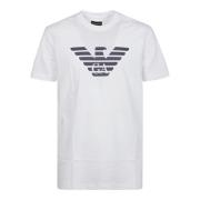 Emporio Armani T-Shirts White, Herr