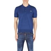 Dsquared2 Sportig Jersey Tröja Blue, Herr