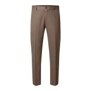 Selected Homme Bruna eleganta herrbyxor Brown, Herr