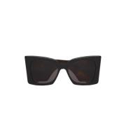 Saint Laurent Cat Eye Blaze Solglasögon Black, Unisex