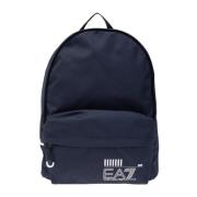 Emporio Armani EA7 Backpacks Blue, Dam