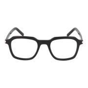 Saint Laurent Fyrkantig ram glasögon SL 715 Black, Unisex