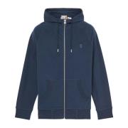 Timberland Blå Loopback Exeter River Hoodie Herr Blue, Herr