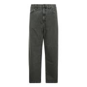 Carhartt Wip Straight Jeans Gray, Herr