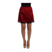 Dolce & Gabbana Short Skirts Red, Dam