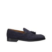 Doucal's Herrloafer med mockakvastar | blå Blue, Herr