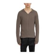 Rick Owens Tabard Dust Top Gray, Herr