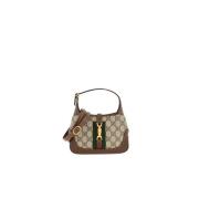 Gucci Jackie 1961 GG Supreme Mini Väska Brown, Dam