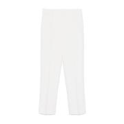 Ermanno Scervino Slim Fit Casual Trousers White, Dam