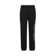 Icecream Bomull Track-Pants med Logo Print Black, Herr