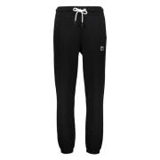 Palm Angels Bomull Track-Pants med Elastisk Midja Black, Herr