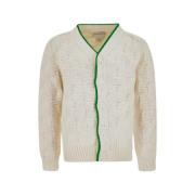 Bottega Veneta Stilren Sweater för Trendiga Fashionistas White, Dam