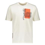 Heron Preston Tryckt bomull T-shirt White, Herr