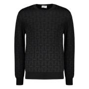 Salvatore Ferragamo Knitwear Black, Herr