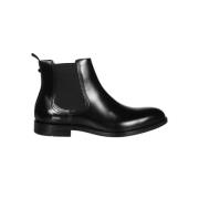 Karl Lagerfeld Läder Chelsea boots Black, Herr