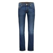 Moorer 5-ficksjeans med metall detaljer Blue, Herr