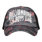 Billionaire Boys Club Mesh Back Baseball Cap Gray, Herr