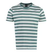 Paul & Shark Randig Linne-Bomull T-shirt Green, Herr