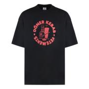 Vetements Kebab Bomull T-shirt Unisex Print Black, Herr