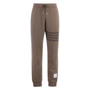 Thom Browne Randig Virgin Wool Track Pants Brown, Herr