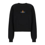 Vivienne Westwood Stiligt Sweatshirt för en Trendy Look Black, Dam