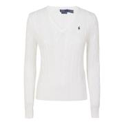 Ralph Lauren Pullover White, Dam