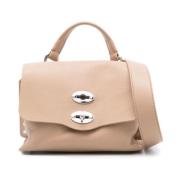 Zanellato Beige Twist-Lock Handväska Beige, Dam