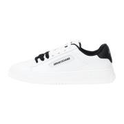 Armani Exchange Modernt vita sneakers för män White, Herr