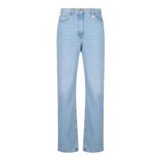 Elisabetta Franchi Ljusblå Boyfriend Jeans Blue, Dam