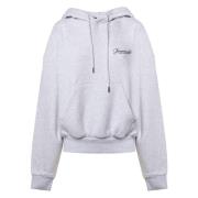 Jacquemus Broderad Grå Hoodie Gray, Dam