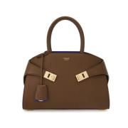 Salvatore Ferragamo Stiliga Väskor Kollektion Brown, Dam