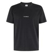 C.p. Company Logotyp T-shirt i Jersey-stil Black, Herr