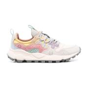 Flower Mountain Rosa Multifärgade Låga Sneakers Multicolor, Dam