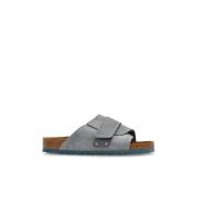 Birkenstock Slides Kyoto Gray, Herr