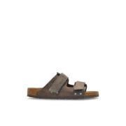 Birkenstock Slides Uji Brown, Dam