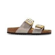 Birkenstock Sandaler Sydney Kudde Spänne Yellow, Dam