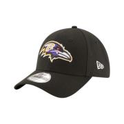 New Era Svart Ravens Lag Keps Black, Herr